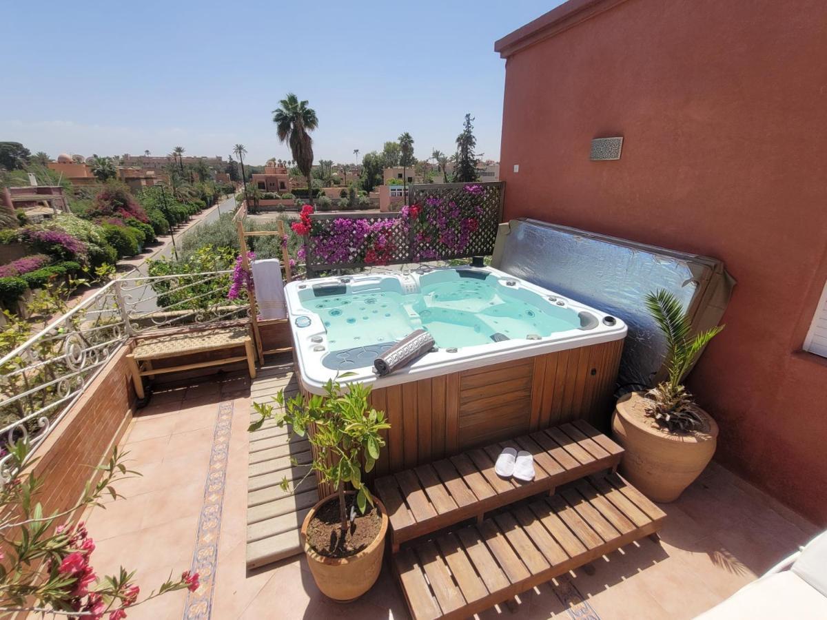 Logement Entier De 140 M² Et Jacuzzi Privatif Appartement Marrakesh