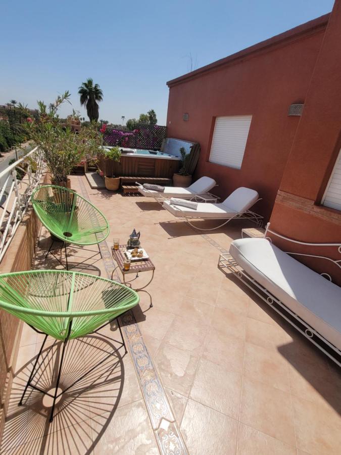 Logement Entier De 140 M² Et Jacuzzi Privatif Appartement Marrakesh